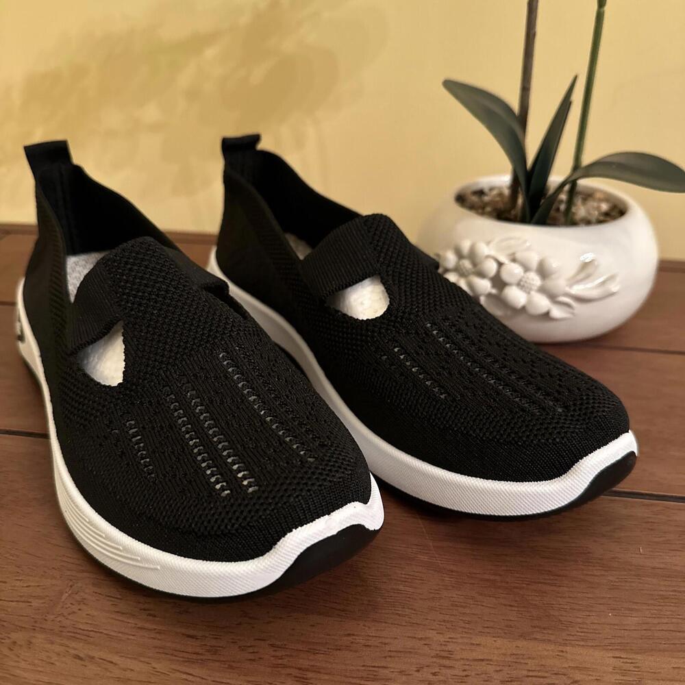 Summer Sneakers Women Casual Shoes Mesh Loafers Bottom Walking Shoes Size 7.5